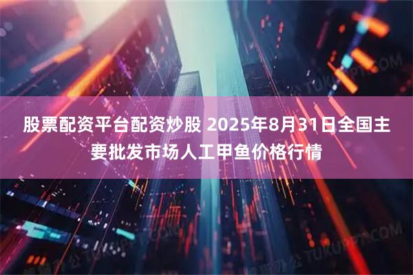 股票配资平台配资炒股 2025年8月31日全国主要批发市场人工甲鱼价格行情